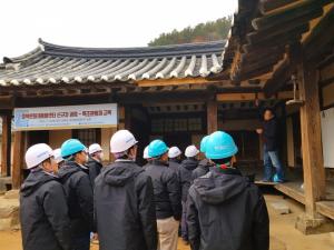 충북문화재돌봄센터, 전통 한옥 교육에 구슬땀
