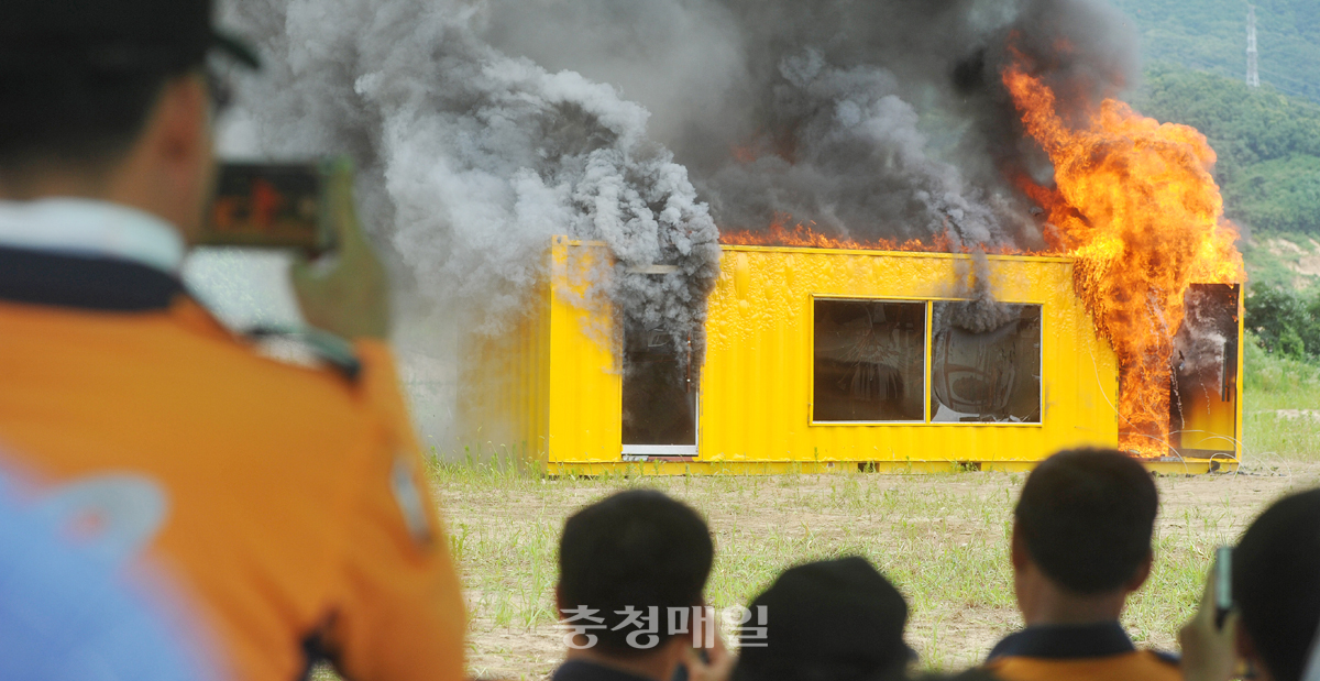 “화재 특성 알아야 진화도 효과적”