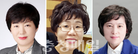 김나영, 송옥진, 전혜련씨(왼쪽부터)