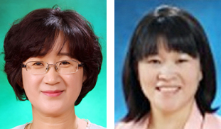 단양교육지원청 이혜진(왼쪽), 홍기찬 장학사.