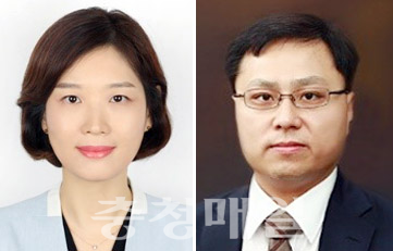 안지영(왼쪽), 김양훈 교수