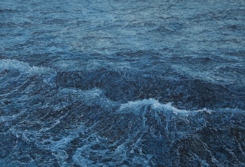바다꽃, 2021, 캔버스에 유채, 91x116cm