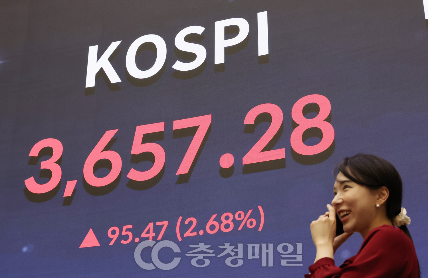 코스피 사상 최고치…시가총액 첫 3천조 돌파 < 경제 < 기사본문 - 충청매일