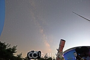 13일 증평 좌구산서 <b>페르세우스</b> 유성우 관측